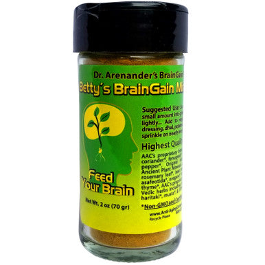 Organic Anti-Inflammatory Curry Spice - Betty's BrainGain