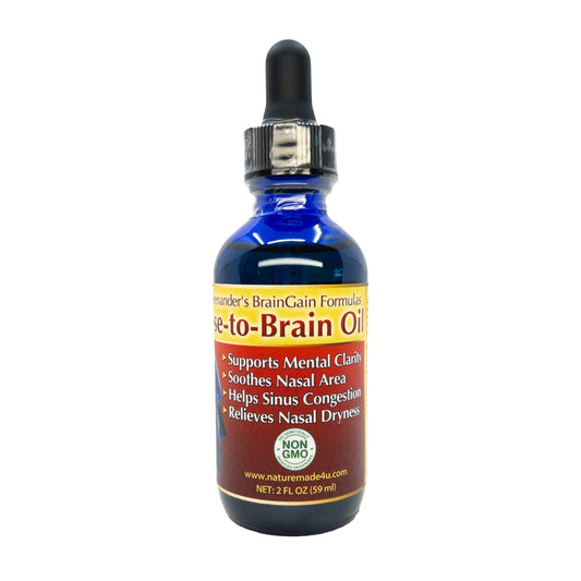 Nose-To-Brain Nasya Oil - Nasal Drops