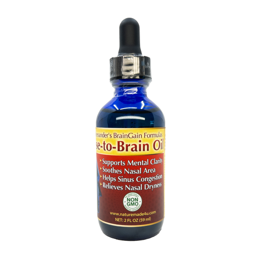 Nose-To-Brain Nasya Oil - Nasal Drops
